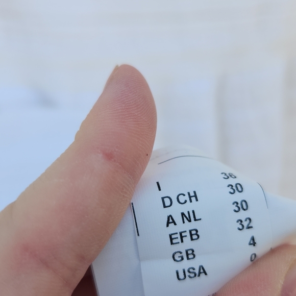 M Missoni White Ribbed Short Mini Mesh Striped Skater Dress - Picture 12 of 14